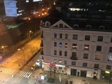 View from corner deluxe 8th floor