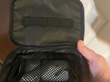 Inside the away electronic bag