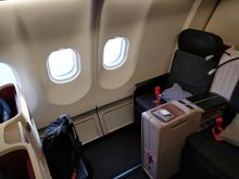 TK AMS-IST Airbus 330-300, business class seat 05K