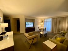 Living room of Fountain Court Suite