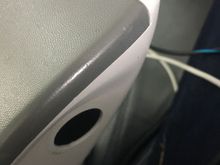 Missing recliner button 