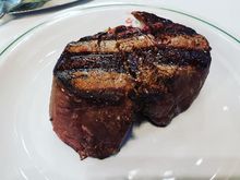 Bife de Lomo. "Rare" (among the rare, medium, or well-done options) netted a nice medium rare throughout.
