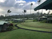 View up the hill from 212