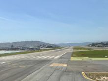 Turning for take off