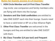 original rules on the FlyerTalk StarAlliance lounge meetings thread