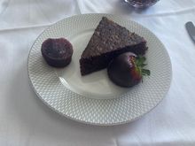 LHR-BOS light meal pudding
