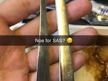This is the kind of cutlery one of SAS’ partners have on 90 minute flights in regular economy. Combined with trays where you can actually see the various meal items as they’re not thrown on top of each other. Oh, and hot meals with a choice.