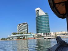 Arriving by boat from Creek station