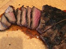 Santa Maria tri-tip just off the grill 