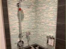 Two shower suites