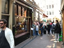 Popularity of Van Stapele cookies, 
get early to avoid the Q
Or pre-order online