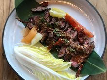 Wagyu beef Thai salad