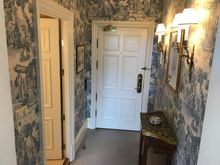 Entrance of the room