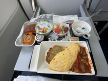 Not a huge breakfast fan, so preferred this to the full English or Avocado omelette. 