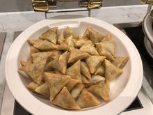 Hot samosas