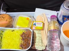In-flight meal