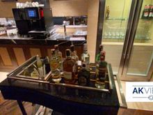 Liquor options at Grand Club Lounge