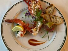 An appetiser at Wolfgang in between some king crab meals 