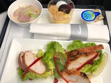 Band 2 Dinner: May 2019 - Vitello Tonnato, Chicken Tikka salad with tzatziki 