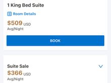 Not 50% off but a decent rate for a suite perhaps vs a regular room? No idea how nice they are however. 