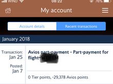 This is how it’s showing up at the moment however we haven’t yet completed our return sector so I’m wondering if aside from being dense it’s just not been posted yet. If this yields 0tp (which it shouldn’t!) I have a Flight next month to NRT I will have to try and get them then...all this for silver. 🙄