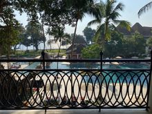 Pool view by day