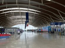 Vibrant Pudong Airport