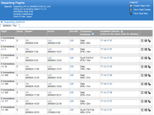 ExpertFlyer showing A availability