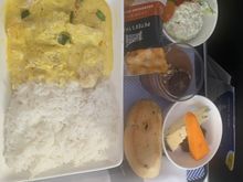 Yellow curry on outbound 