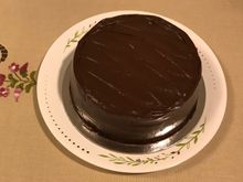 Chocolate fudge cake 