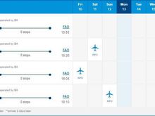 LHR - FAO december