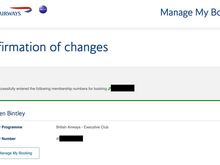 BA confirming added correctly