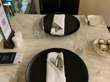 Table for two.