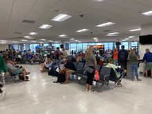STT main departures area