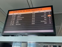 Munich was rather quiet today. Arrived on AC834