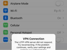 No more VPN on FlyFi :(