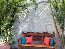 Entrance patio