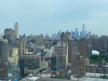 View from the room toward downtown. 