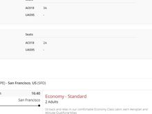 Our UA partner business class (I) award reservation  says "Standard Economy" in Air Canada site, even though we are able to select business seats.