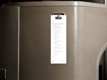 CX new business class service breakfast menu card