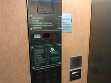 Elevator with flooraccess by keycard