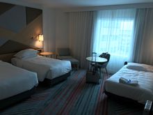 Upon entry, the room was clean, airconditioning seemed to keep everything cool