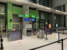 Gate area at AGP