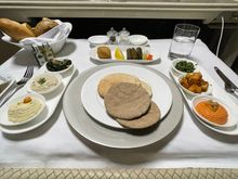 Emirates does the best mezze!