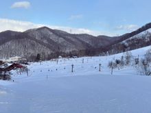 The slopes. There were 3 lifts and multiple runs; the difficulty was not well sign posted though!