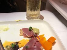 Duck and pumpkin
