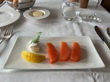 Second portion of Balik Salmon, offered by FA