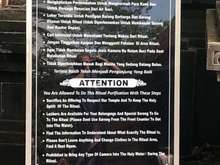 Warnings