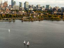 Boston along the Charles River