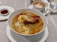 Seafood Laksa in the Private room